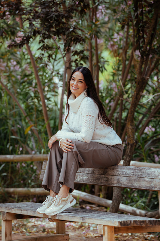 RIGA BEIGE, D'Torres®, ZAPATILLA DEPORTIVA URBANA DE MUJER, MUY CÓMODA CON HORMA AMPLIA PARA ADAPTAR PLANTILLAS.