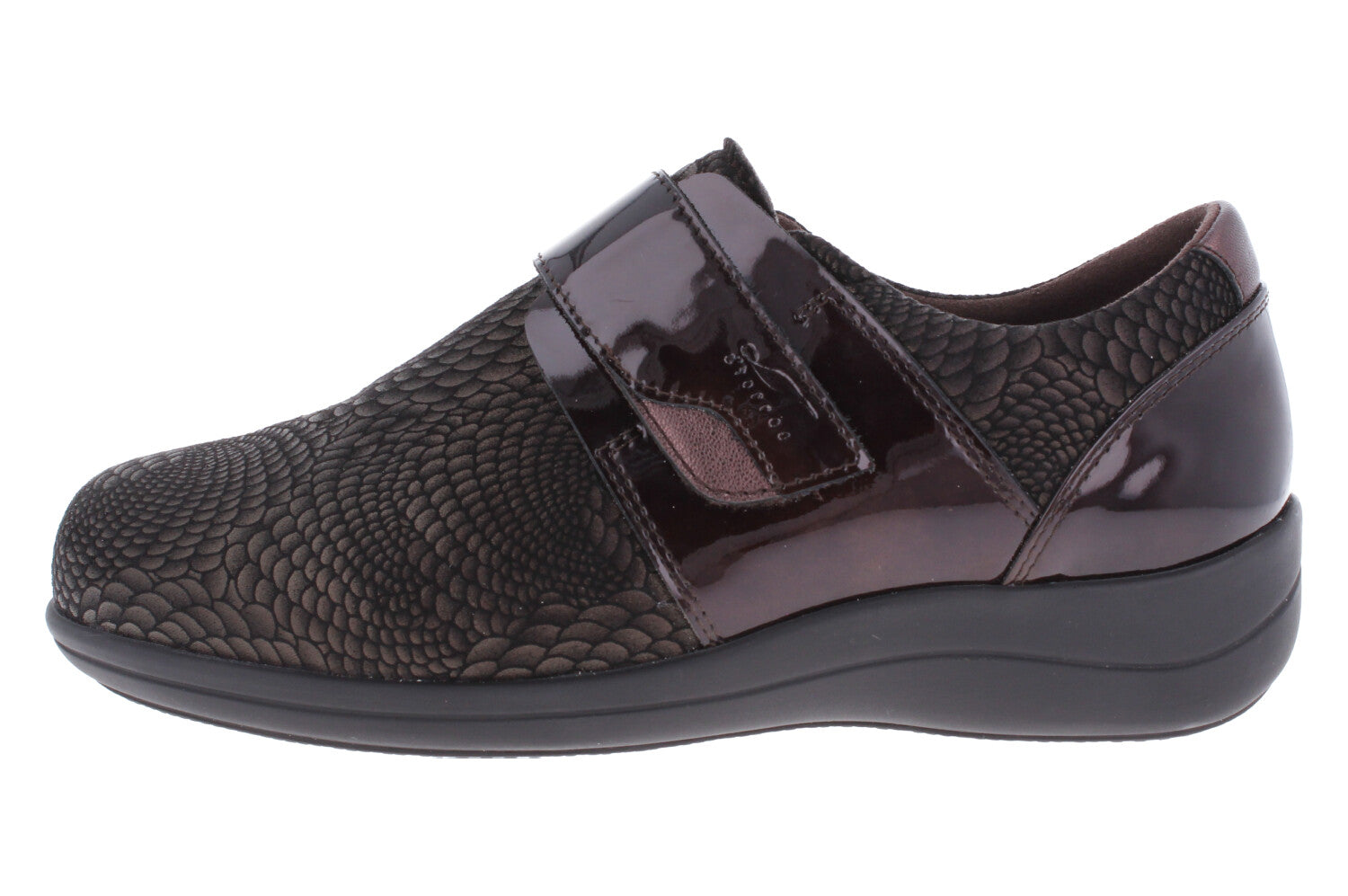 DULCE COLOR MARRÓN D'Torres®, ZAPATO PARA MUJERES, LINEA DiabCare®, DISEÑADO PARA PIES DELICADOS Y DIABETICO, HORMA AMPLIA H.