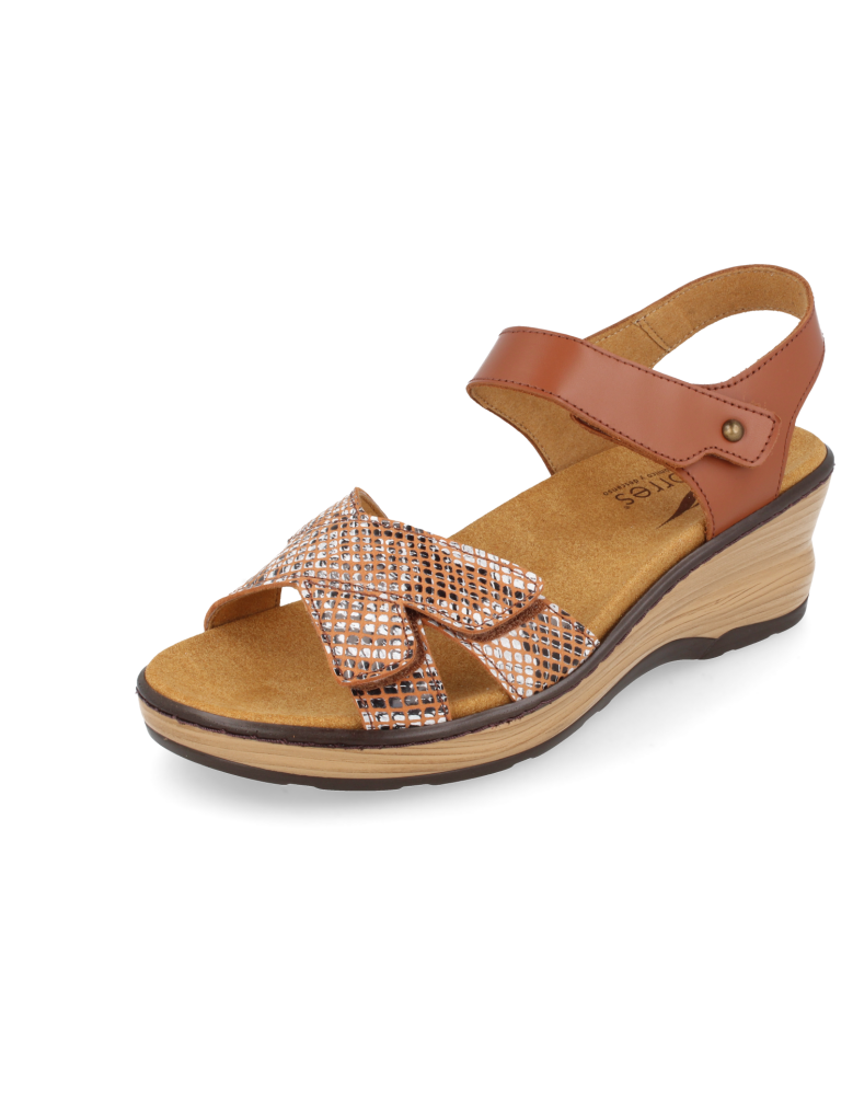 SANDALIA SOL CUERO D'Torres®, PARA PIES DELICADOS Y ANCHOS - D'Torres® - Oficial Shop