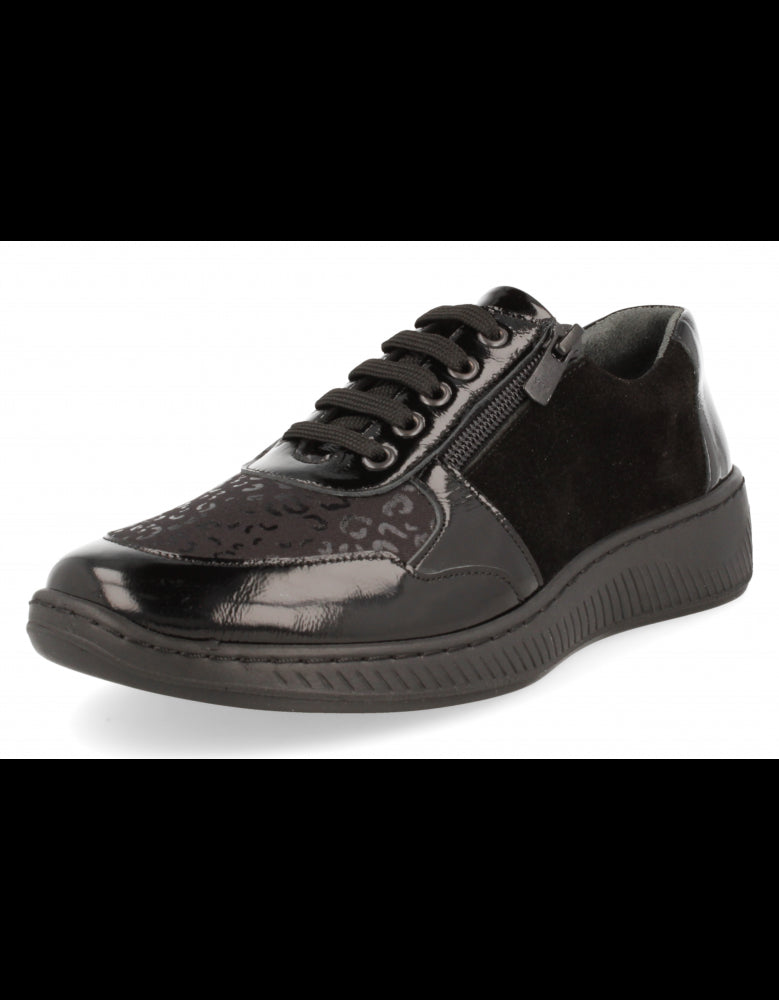 ZAPATO CÓMODO SEÑORA, HABANA 01 NEGRO