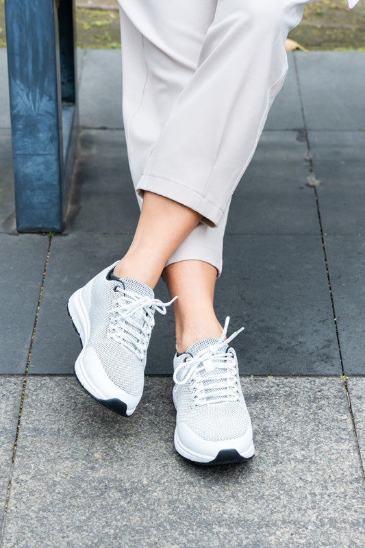 ERGOFLEX PRO BLANCO D'Torres®, DEPORTIVO UNISEX USO URBANO Y LABORAL, WATERPROOF Y ANTIDESLIZANTE, CÓMODO Y SEGURO