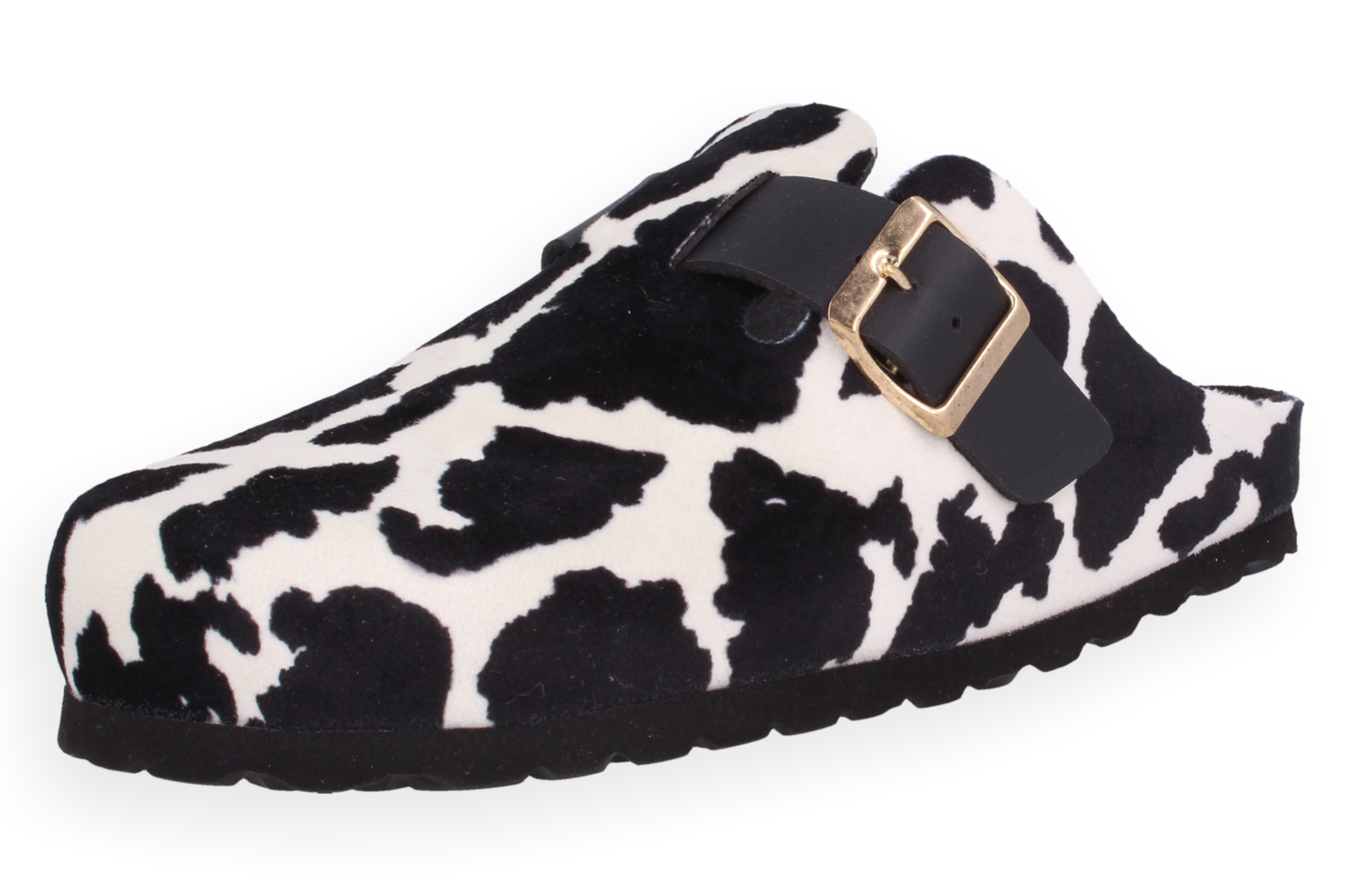 ZUECO BERLIN COW BLANCO-NEGRO D'Torres® | Confort Urbano NubeFit™ Uso In&Out