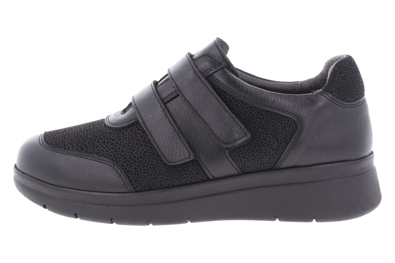 SOFIA NEGRO - Zapato Anatómico Mujer Pies Diabéticos | Horma Ancha H