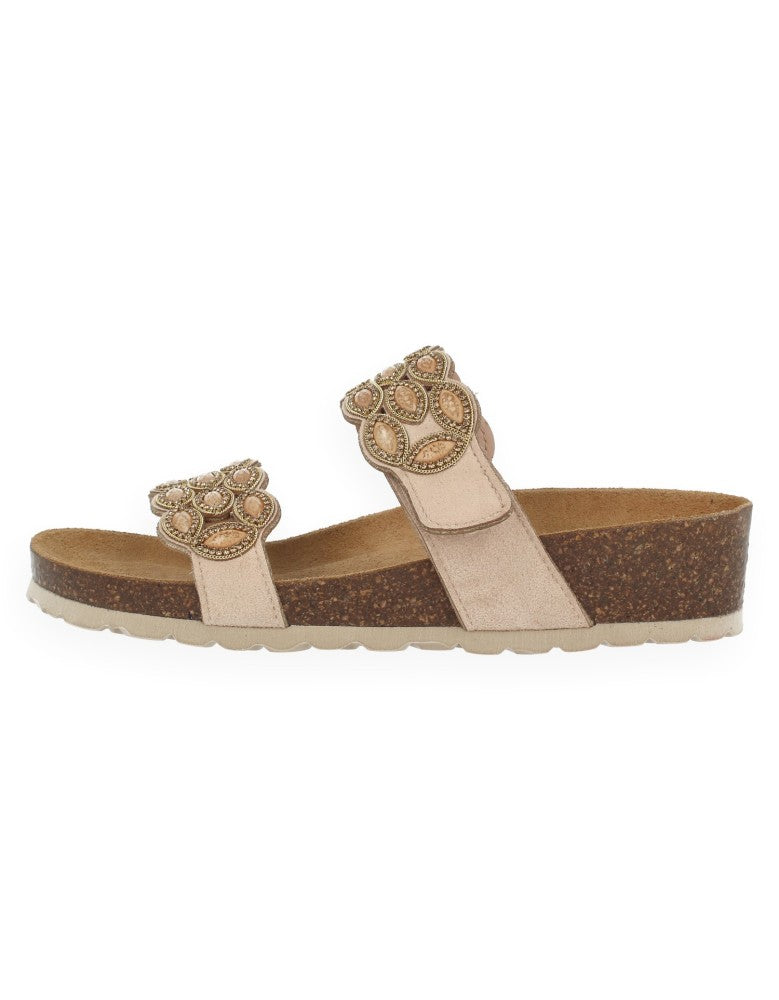 SANDALIA AURA NUDE - D'Torres®, CÓMODA Y ELEGANTE CON PLANTA ANATÓMICA ACOLCHADA