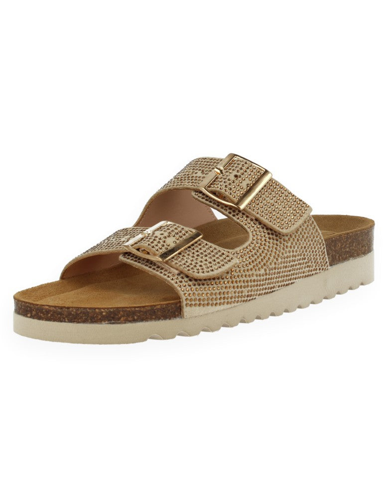 SANDALIA LUNA BEIGE - D'Torres®, CÓMODA Y ELEGANTE CON PLANTA ANATÓMICA ACOLCHADA