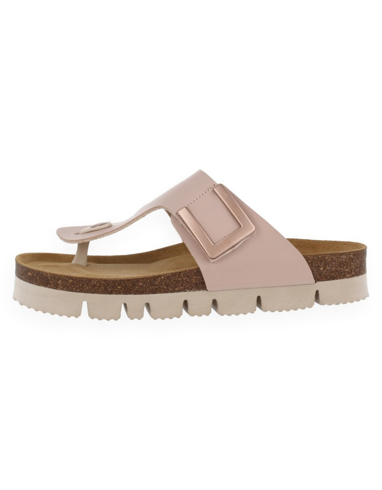 SANDALIA MONACO FLIP-FLOP ROSA - D'Torres®, CÓMODA Y ELEGANTE CON PLANTA ANATÓMICA ACOLCHADA