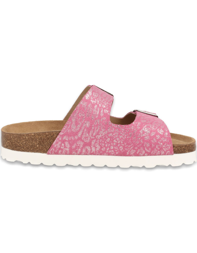 SANDALIA PALMA FUSHIA - D'Torres, PLANTA ANATÓMICA ACOLCHADA