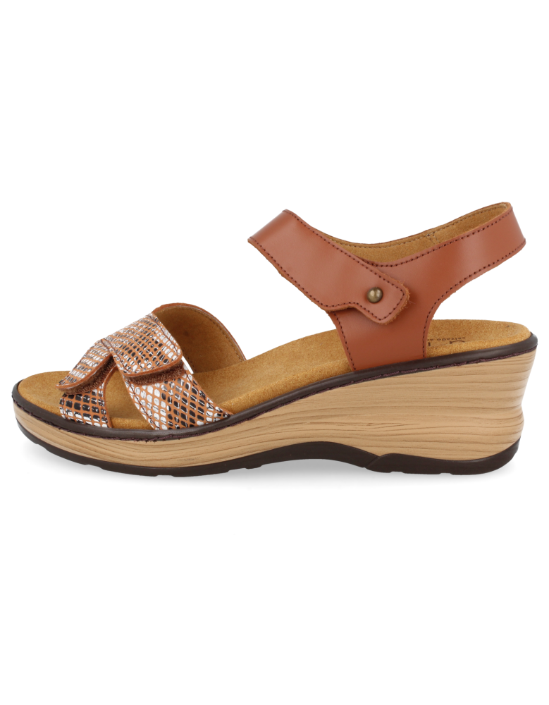 SANDALIA SOL CUERO D'Torres®, PARA PIES DELICADOS Y ANCHOS - D'Torres® - Oficial Shop