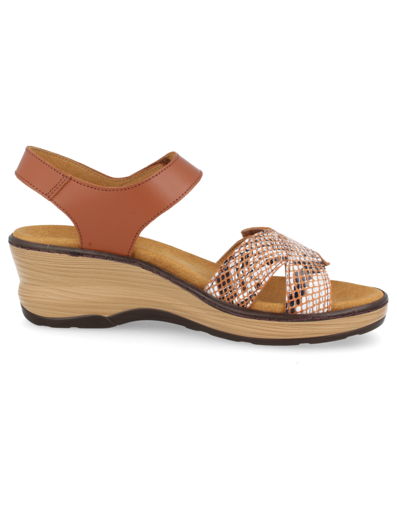 SANDALIA SOL CUERO D'Torres®, PARA PIES DELICADOS Y ANCHOS - D'Torres® - Oficial Shop