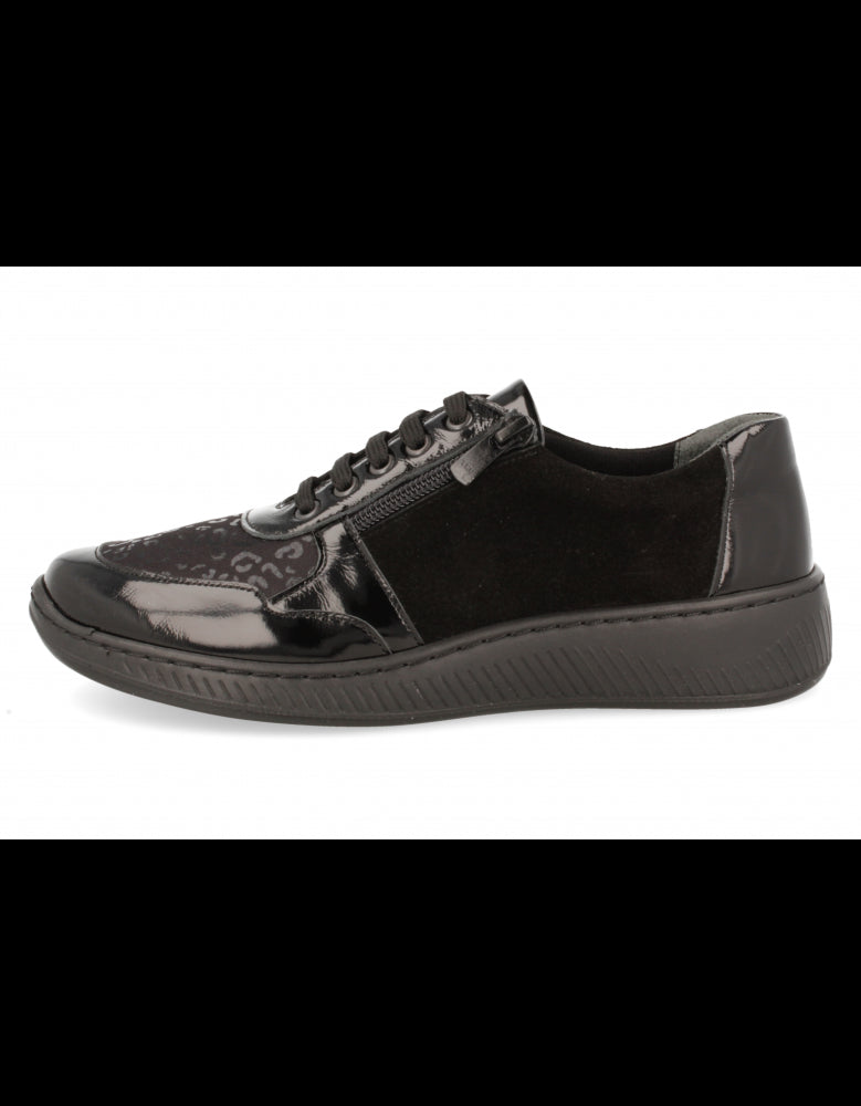 ZAPATO CÓMODO SEÑORA, HABANA 01 NEGRO