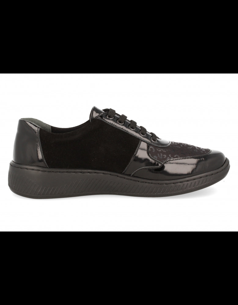 ZAPATO CÓMODO SEÑORA, HABANA 01 NEGRO