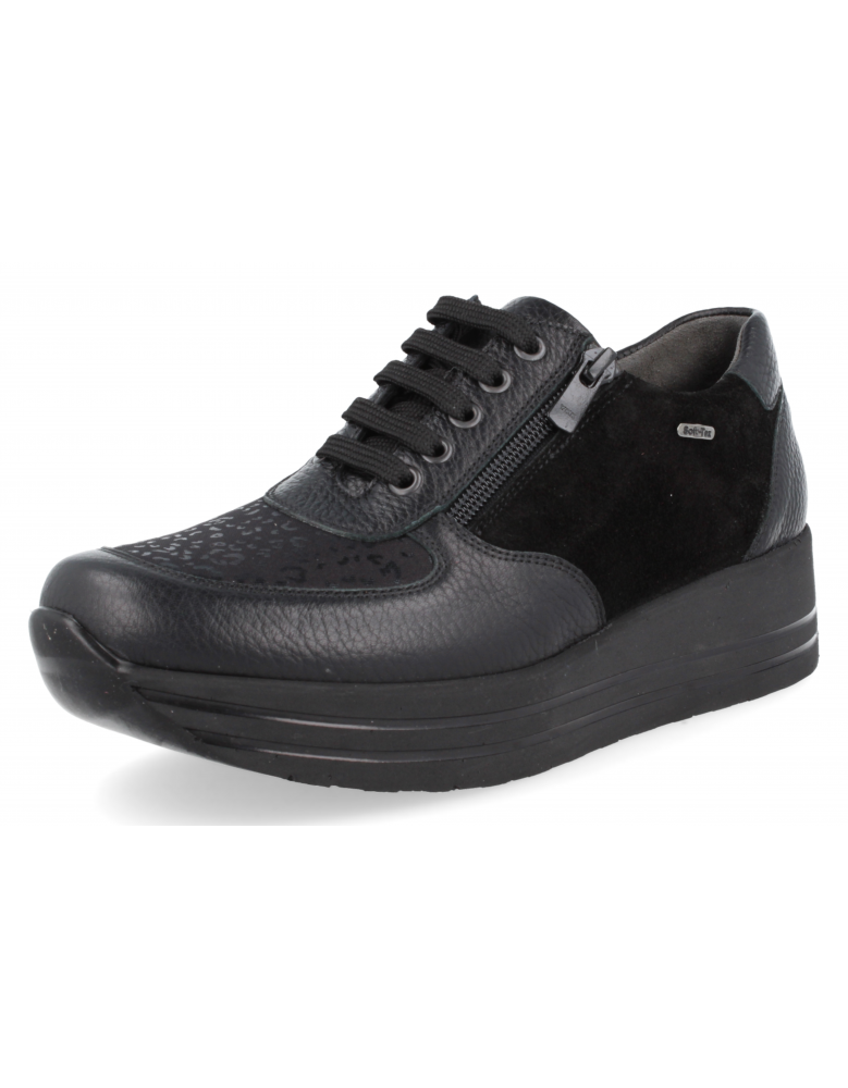 ZAPATO SIDNEY NEGRO D'TORRES®, DE HORMA ANCHA PARA PIES DELICADOS - D'Torres® - Oficial Shop