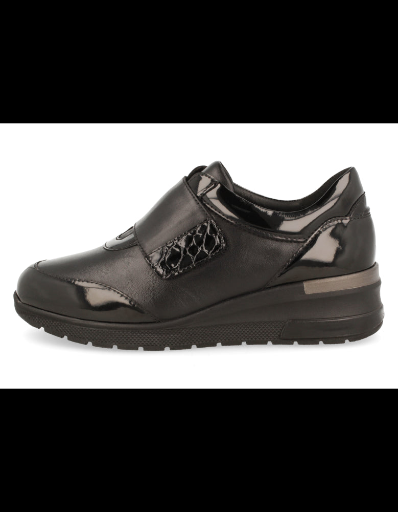 ZAPATO SINTRA NEGRO D'TORRES®, DE HORMA ANCHA PARA PIES DELICADOS