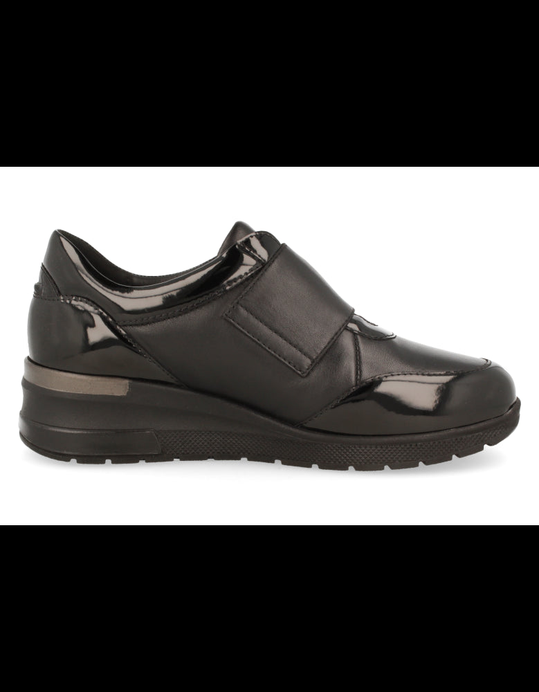 ZAPATO SINTRA NEGRO D'TORRES®, DE HORMA ANCHA PARA PIES DELICADOS